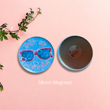 Afbeelding in Gallery-weergave laden, 🕶️ Blik op Oneindig – Festival Button/Magneet