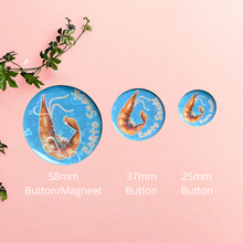 Afbeelding in Gallery-weergave laden, π¦ Zoute Snack β Festival Button/Magneet