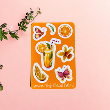 Afbeelding in Gallery-weergave laden, Los Stickervel – "Citrus Bloom"