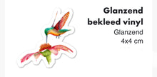 Afbeelding in Gallery-weergave laden, Uitverkoop Losse sticker "Kolibrie"