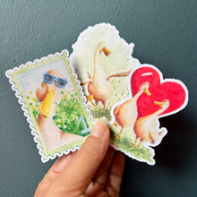 Afbeelding in Gallery-weergave laden, Vrolijke Ganzen sticker set
