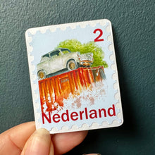 Afbeelding in Gallery-weergave laden, Losse sticker &quot;Postzegel met Auto&quot;
